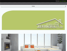 Tablet Screenshot of joeatkinsrealty.com